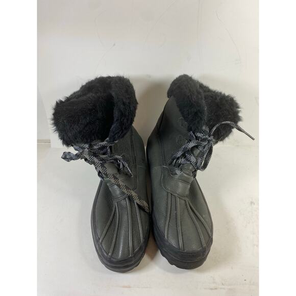 Sperry Maritime Leather Faux Fur Boots 9.5W - Picture 3 of 14